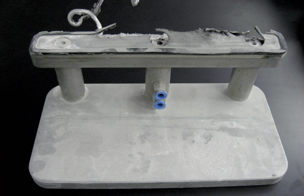 Damaged support