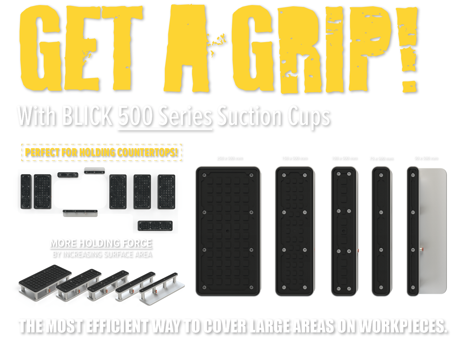 Blick Industries 500 Series Suction Cups